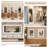 Rectangular Decorative Wall Mirror With Statement Deep Frame, HD Tempered Glass Vanity Mirror For Bathroom, Entryway, Or Bedroom-872761205-872761207