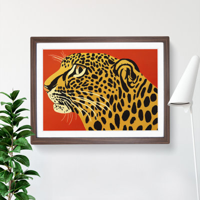 Artistic Leopard - Single Picture Frame Print