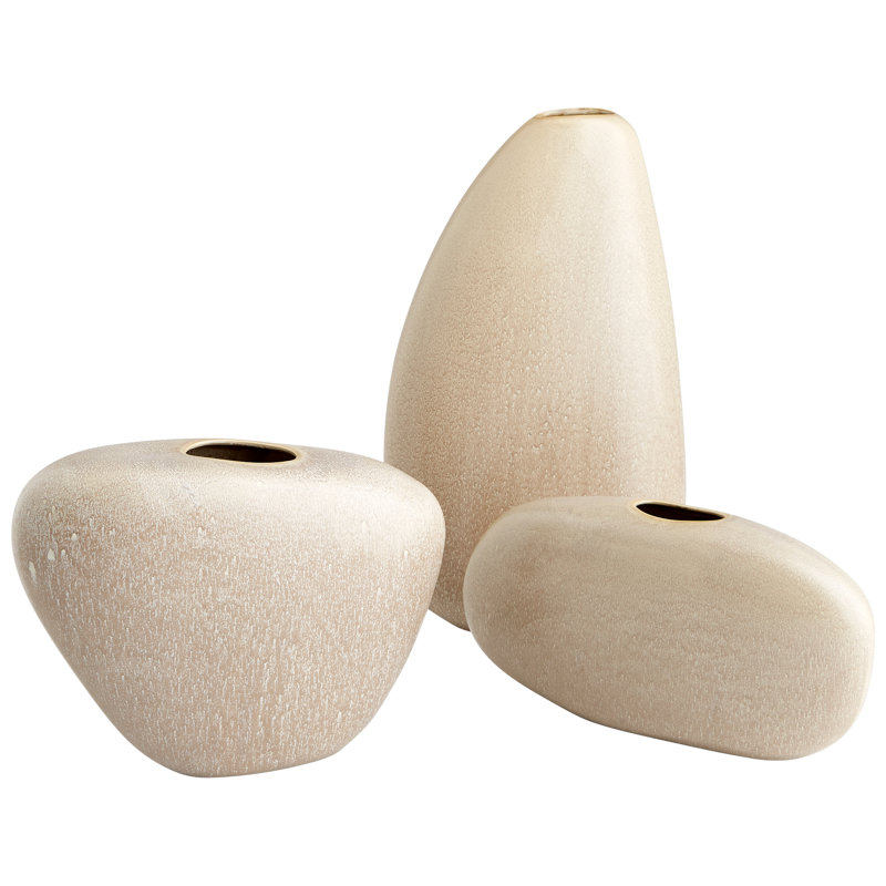 Pebble Ceramic / Porcelain Table Vase