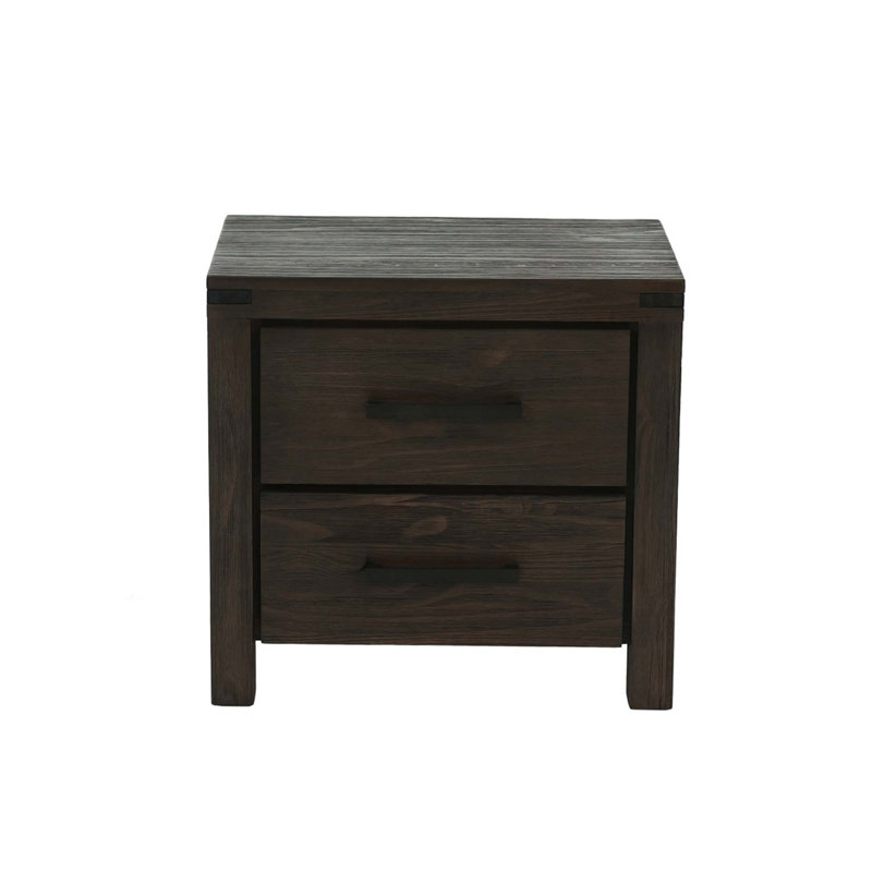 Table de chevet 2 tiroirs