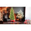 Arbre de Noël mince en forme de crayon de 7 pi avec 400 blancs chaleureux, 1180 pointes réalistes, lumières à DEL faciles à assembler, branches articulées pour espaces compacts, aspect complet-1618091216