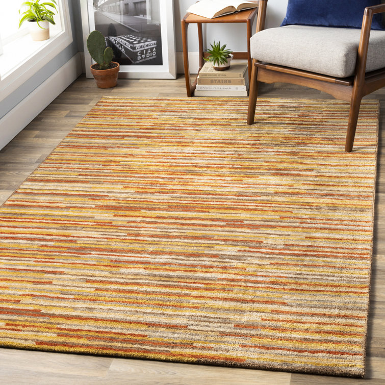 Sanda Viscose Abstract Indoor Rug