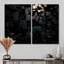 Courteau - impressions sur toile modernes blanches-114714986-114714988-114714990