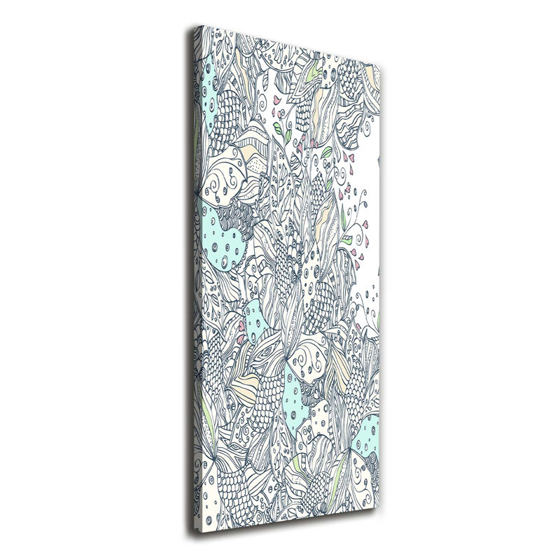 Floral - Wrapped Canvas Print