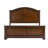  Arthelia High Curved Headboard Traditional Bed with Solid Rubberwood and Oak-50106835