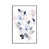 White Floater Framed