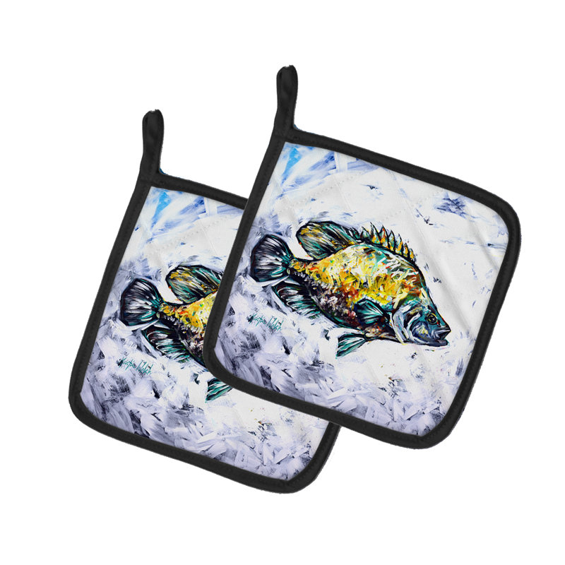 Caroline's Treasures Martin Welch New Artwork Polyester Potholder Set