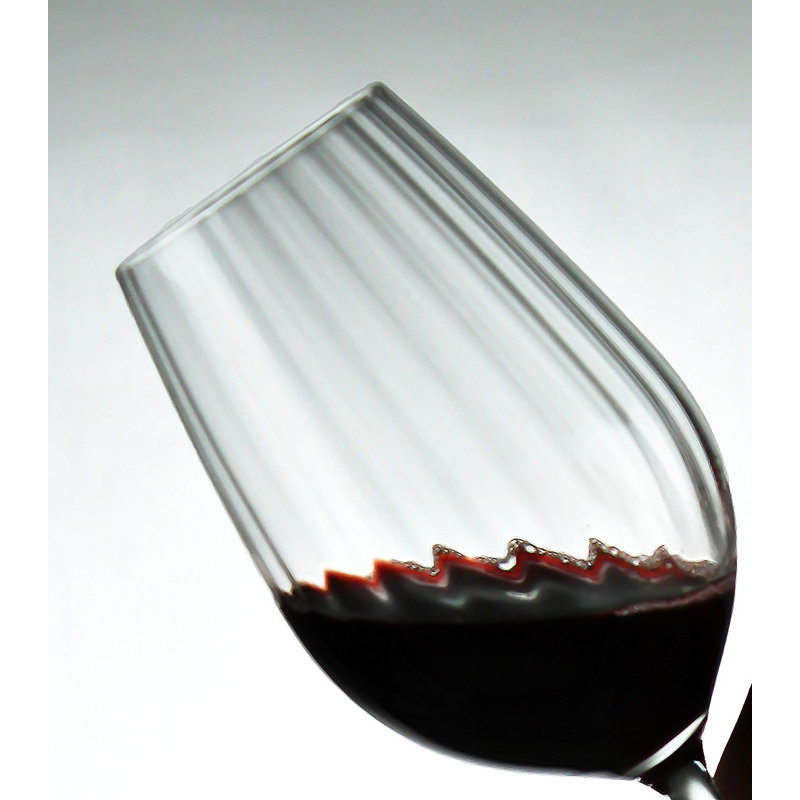Water Glasses with Straight Cut Design