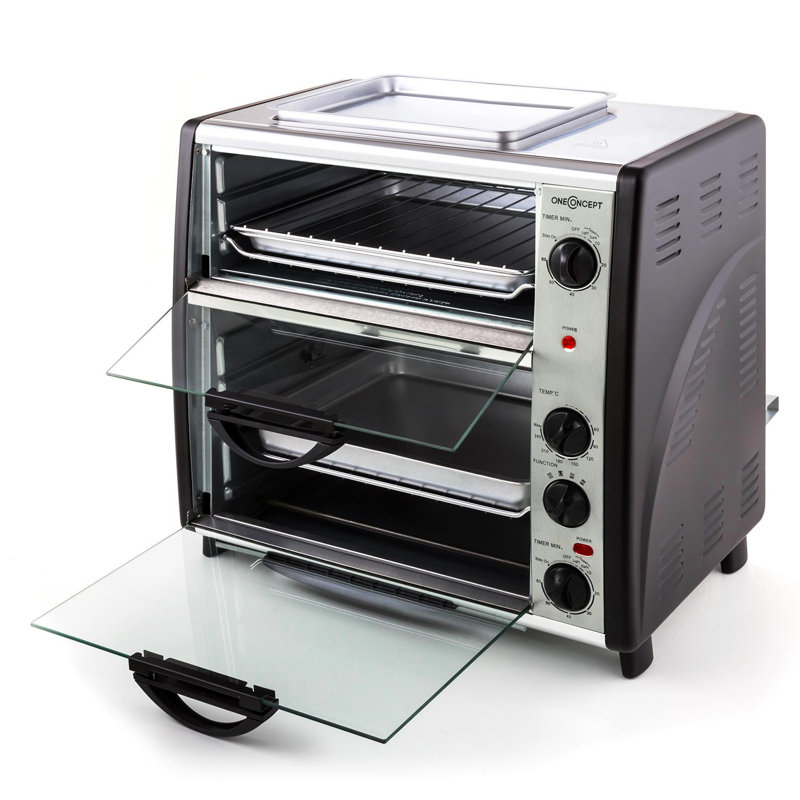 OneConcept Toaster Oven with Rotisserie