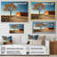 Desert Tree Bliss In Dakota sur impression sur toile-97020596-97020597
