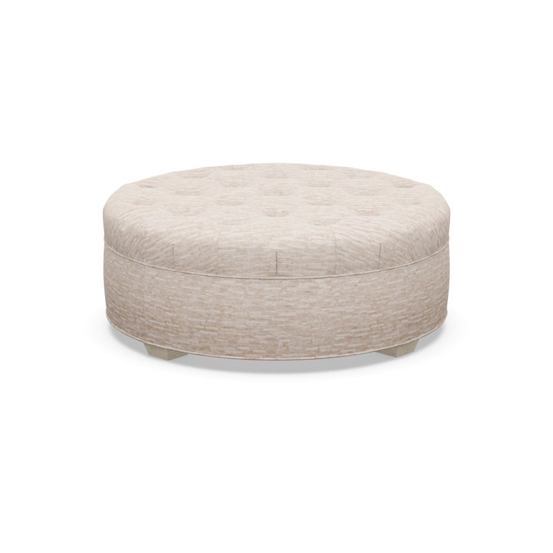 Round Ottoman, 8172-88, Sandstone