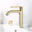 9"H Solid Brass Single Handle Bathroom Sink Faucet-106241090