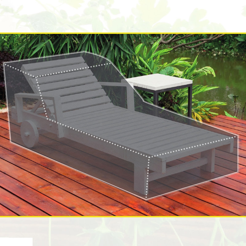 Outdoor Patio Chaise Lounge Cover