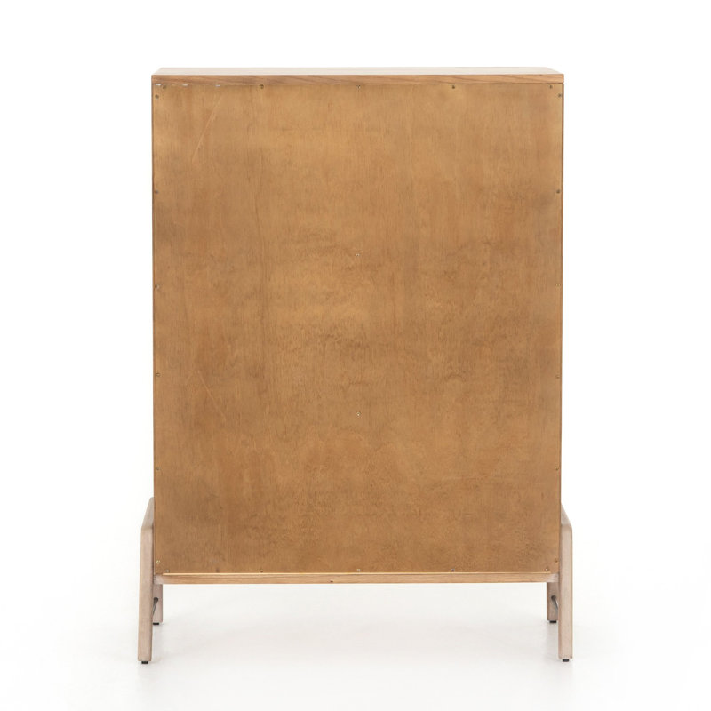 Rosedale 6 Drawer Tall Dresser, Yucca Oak