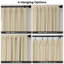 Rideaux obscurcissants en lin synthétique pour chambre et salon Bellino (1 panneau)-1007233956-1007233939