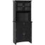 Buffet, armoire de cuisine, armoire noire-1945032448
