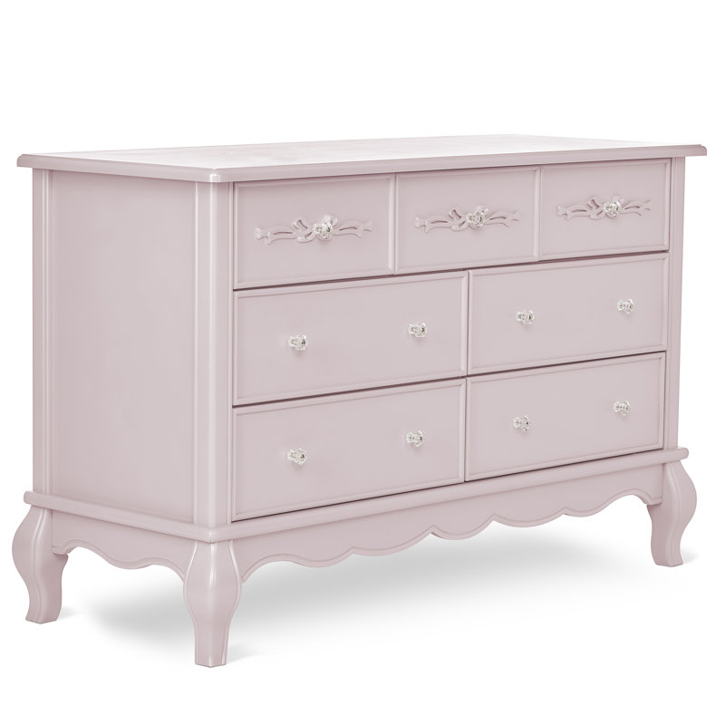 Aurora Kids 7 - Drawer Dresser, Dusty Rose
