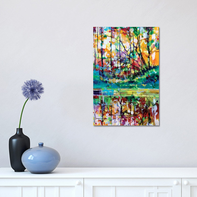 Mad Meadowcliff by Doug Eaton - Painting on Canvas, Wrapped Canvas, 30.48 cm H x 45.72 cm W