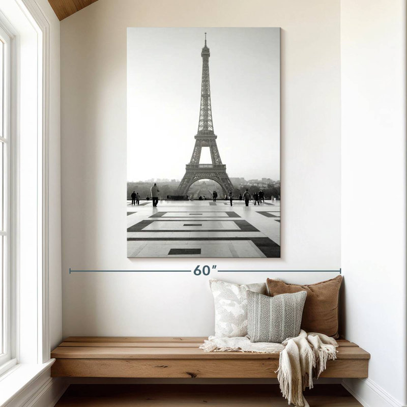Aime Tour Eiffel IV, 51" H x 34" W
