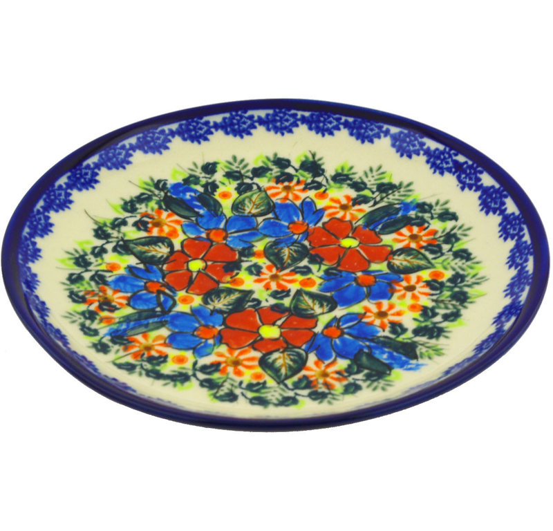 Polish Pottery 7" Stoneware Plate