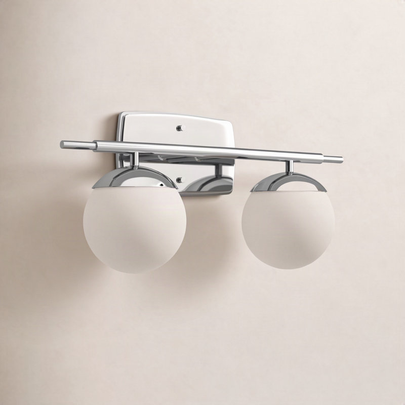 Colford 2-Light Vanity Light, Chrome