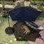 Parasol de patio décalé de 10 pi - Parasol suspendu en porte-à-faux de 8 pi de hauteur - Parasol de parasol extérieur résistant à la décoloration avec base en croix pour jardin, pelouse, terrasse, cour ou piscine par Pure Garden (bleu marine)-1965904194