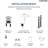 Bathroom Faucet,Single Handle Bathroom Sink Faucet with Drain Assembly-117195949
