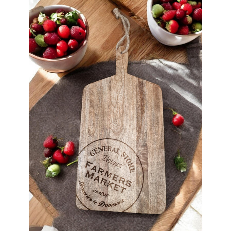 Geko Products Geko Wood Cheese Board