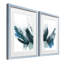 Coup de cœur côtier I - Encadré sous verre acrylique, ensemble de 2, décoration murale de style bord de mer pour salon