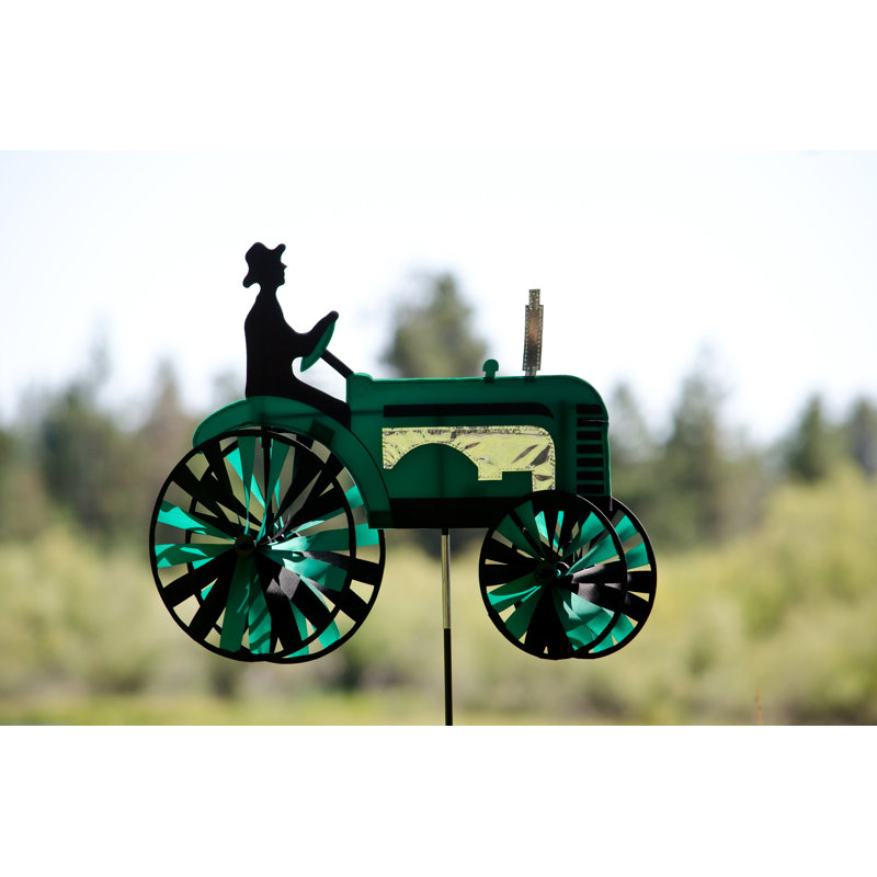 Rouleau de tracteur 24 po Vibbert, Vert