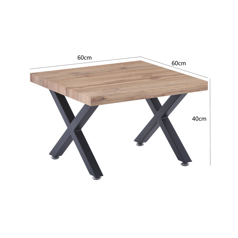 Tighe Cross Legs Coffee Table