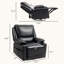 Fauteuils inclinables de massage surdimensionnés de qualité supérieure, cuir d'unité centrale avec pivot moderne