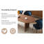 Table de salle à manger en bois