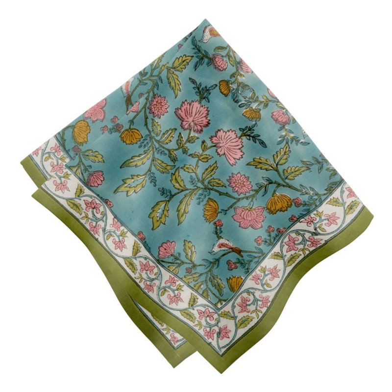 Giverny Napkins - Multicolor - 19" x 19" - Set of 4