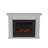 Tejon 52" Slim Electric Fireplace by Real Flame-71610481