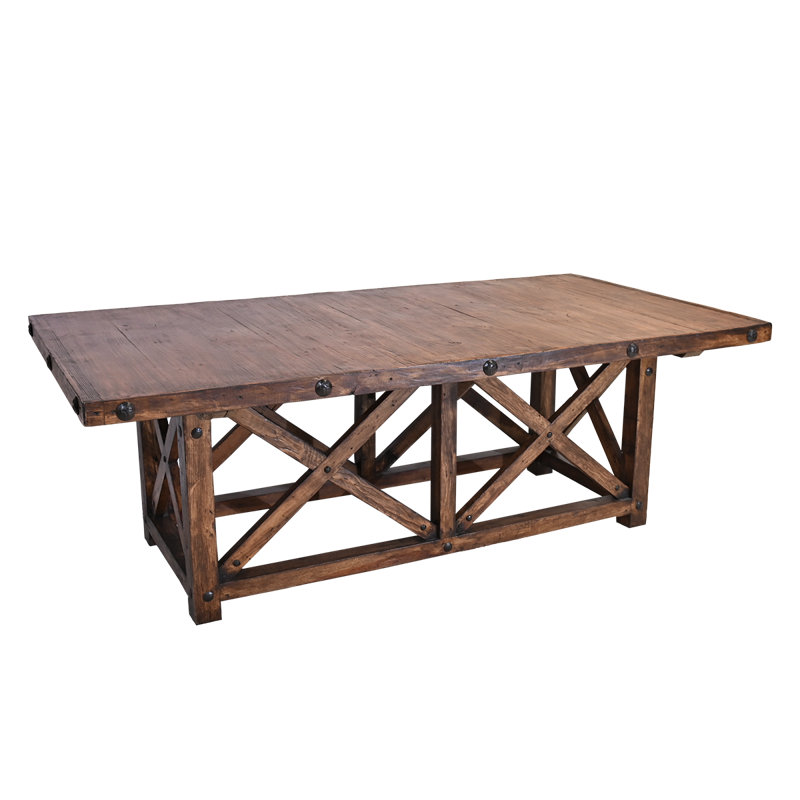 Classic Rectangular Dining Table (91")