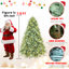 Arbre de Noël illuminé bleu-vert 5pi-461618599