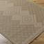 Mystery Modern Washable Jute Fringed Rug-1729094242