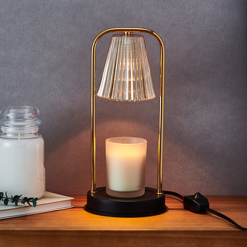 13.8 in. Electric Tabletop Candle Warmer Lamp