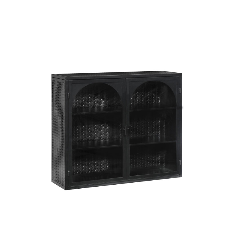 Armoire murale moderne, Noir