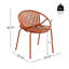 Chaises de salle à manger de patio-385068747