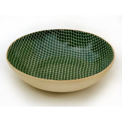 Pine Stoneware Serving Bowl