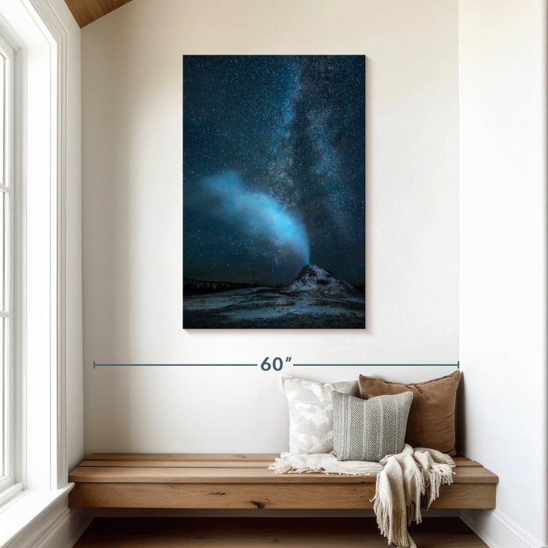 Alvord Voie Lactée sur Geyser, H 45 po x l 30 po
