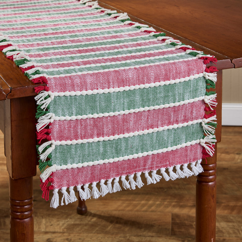 Celebration Stripe Table Runner 13", 54" L x 13" W