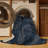 Machine Washable Abstract Gray Area Rug-1998076753
