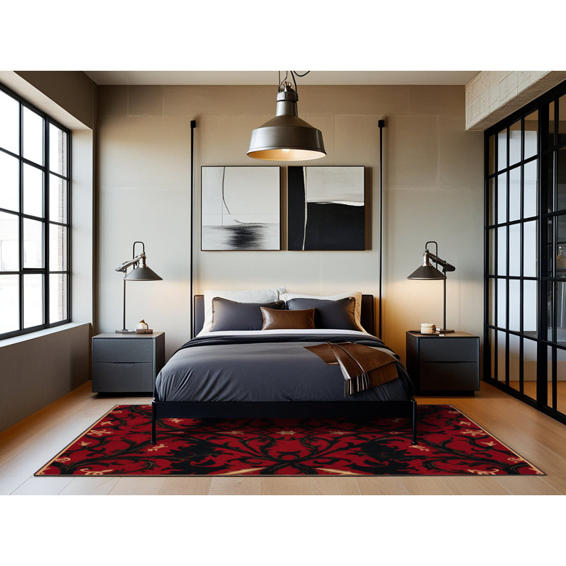 Tapis Baroque Halo, Rectangulaire 2 pi x 3 pi