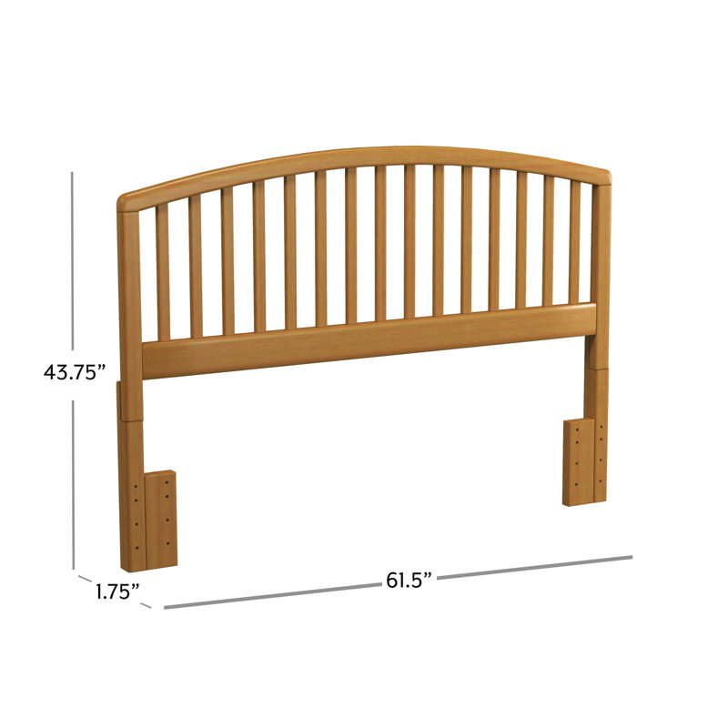 Brekke Solid Wood Headboard, Full/Queen, Country Pine