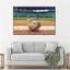 Baseball Baseball In Stadium, reproduction sur toile-92519782