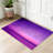 Clear Colorful Violet Lilac Purple Sky Clouds Colors High Saturation Machine Washable Indoor Area Rug-129431583