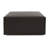 Balf 36" Faux Leather Square Pouf Ottoman-1802597362